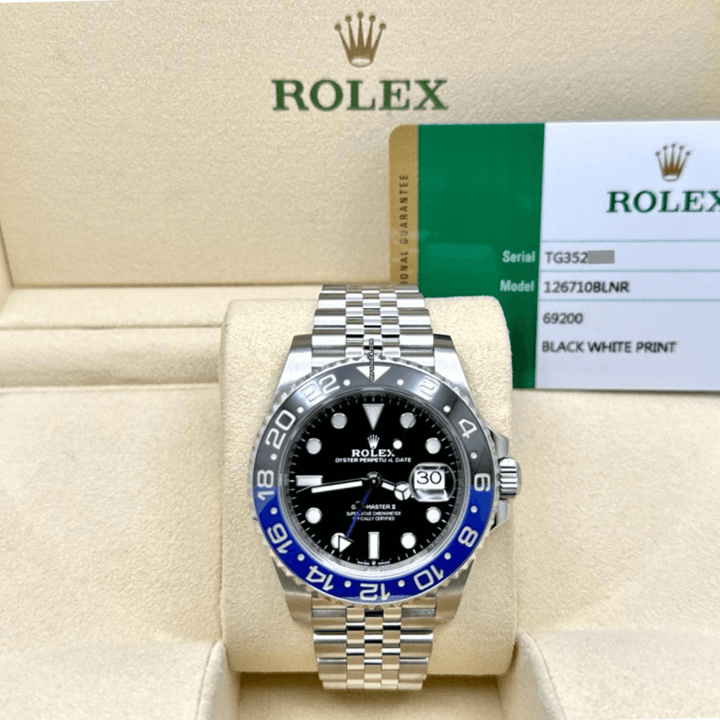Rolex GMT-Master II  126710BLNR “Batman”